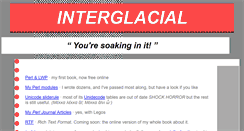 Desktop Screenshot of interglacial.com