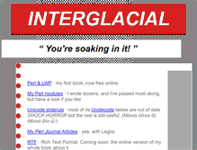 Tablet Screenshot of interglacial.com